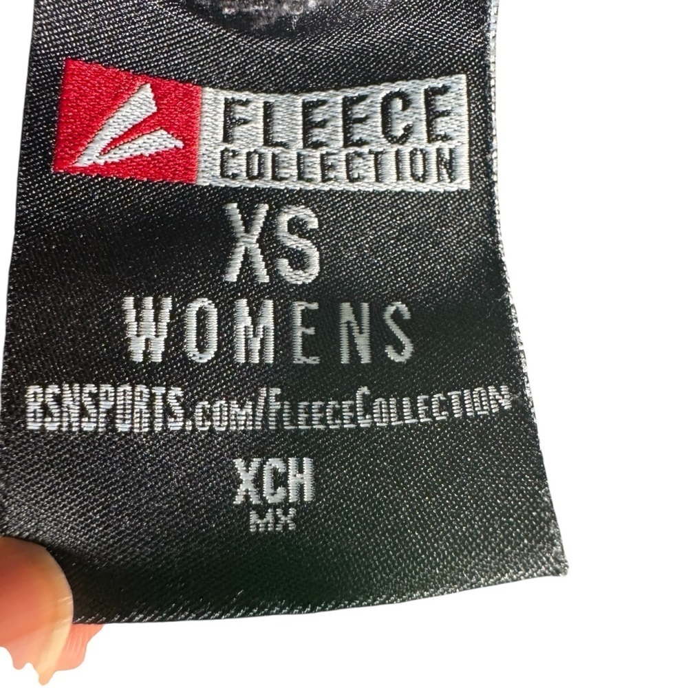 BSN Sports Womens Fleece Jogger Sweatpants XS Black Paw Print Logo Drawstring - Picture 6 of 11